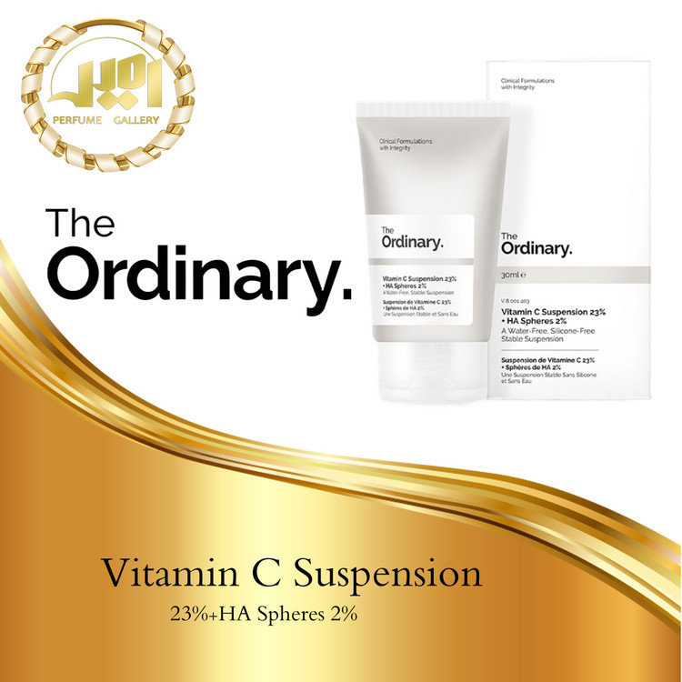خرید کرم ویتامین سی 23% + هیالورونیک اسید 2%سوسپانسیون اوردینری 30 میل